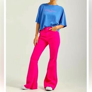 LEE High Rise Flare Jeans.